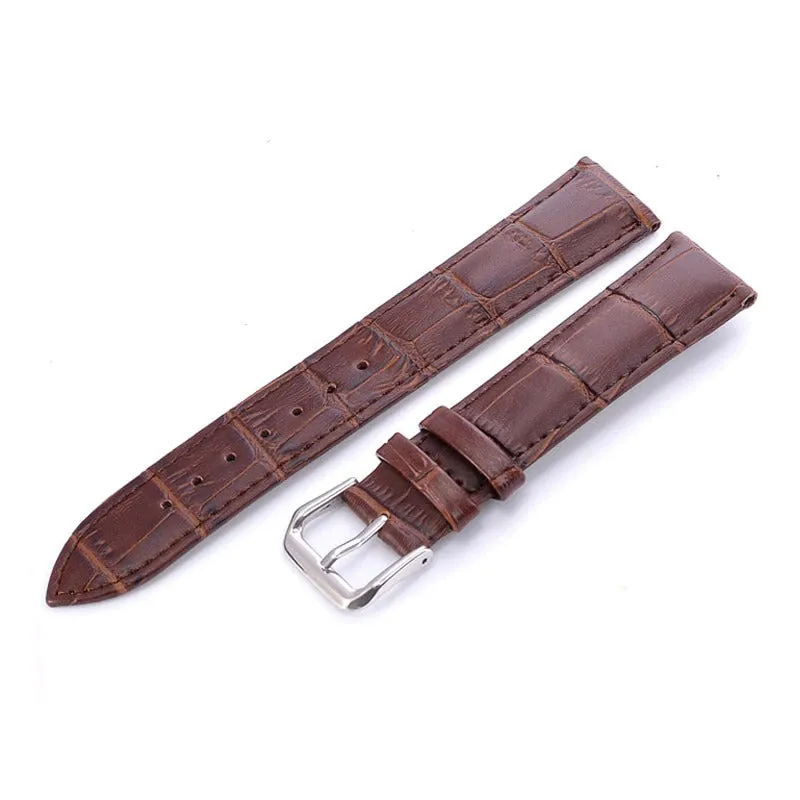 Snakeskin Leather Watch Straps Compatible with the Kogan Hybrid  Smart Watch