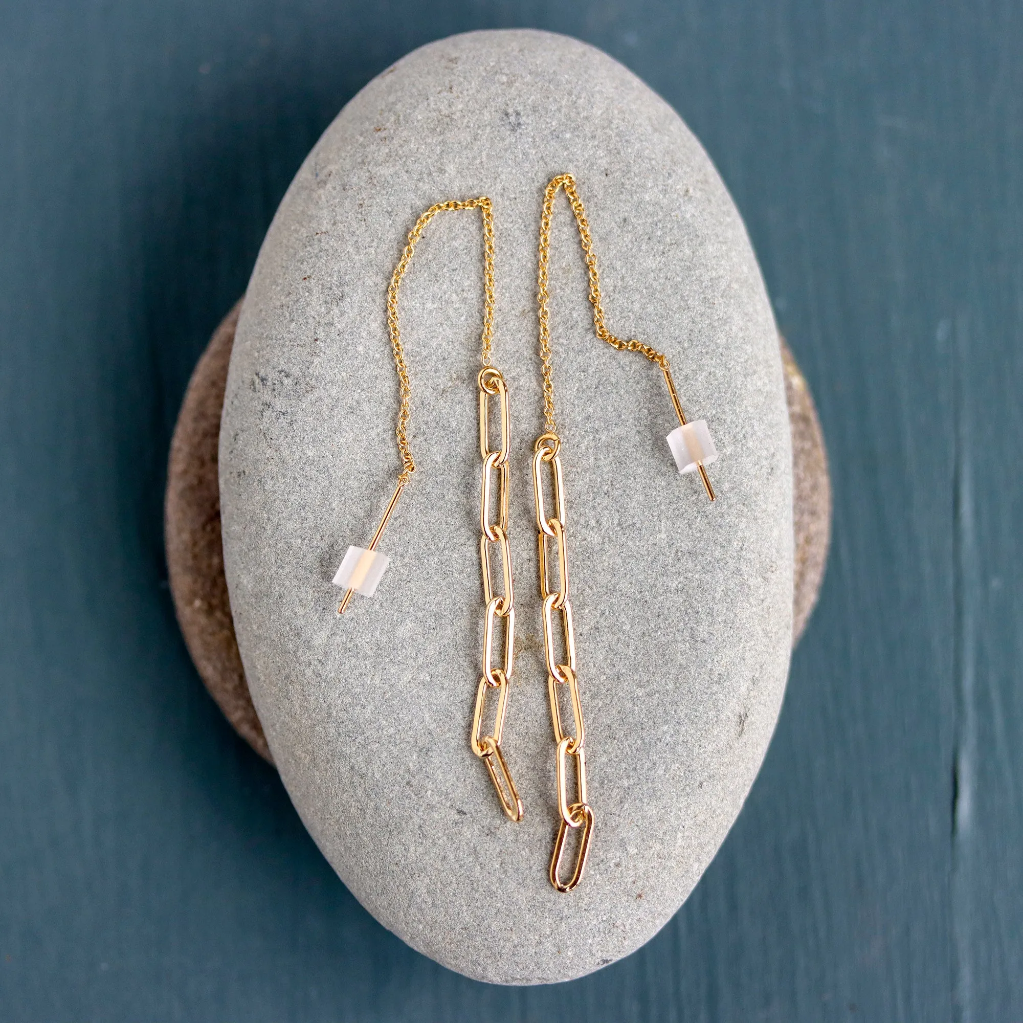 Sphinx Threader Earrings