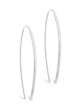 Sterling Silver Bar Threader Earrings
