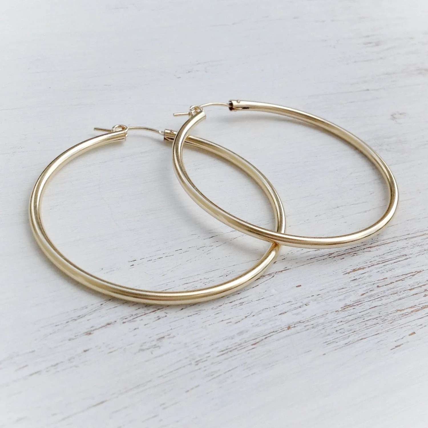 Sterling Silver Hoop Earrings