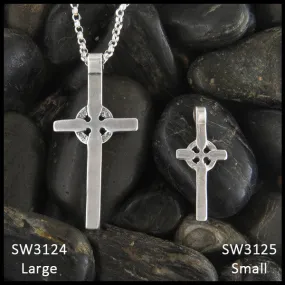 Sterling Silver Kilmory Celtic Cross Pendant