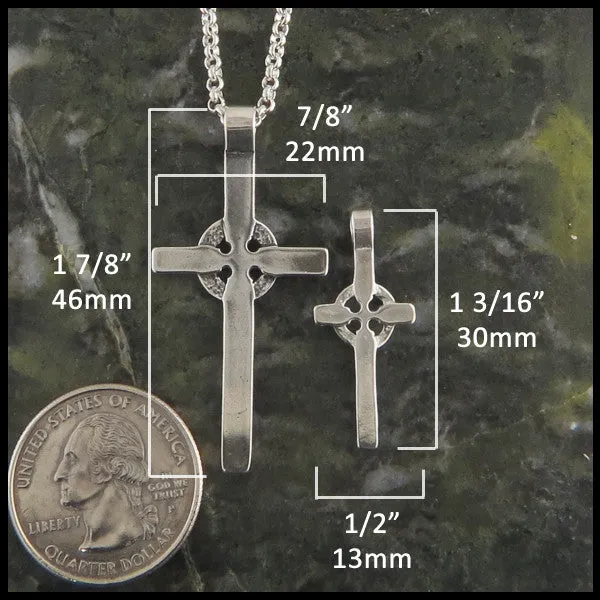 Sterling Silver Kilmory Celtic Cross Pendant
