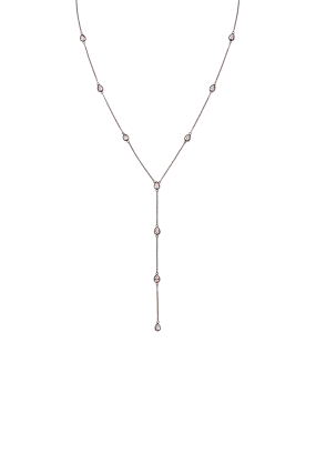 Teardrop Y-Necklace Coffee