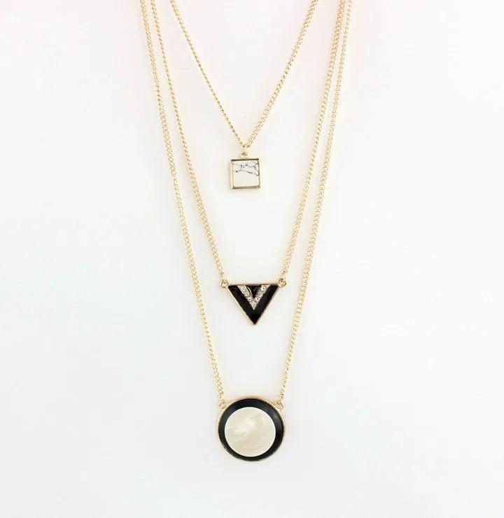 Tri-Drop Necklaces