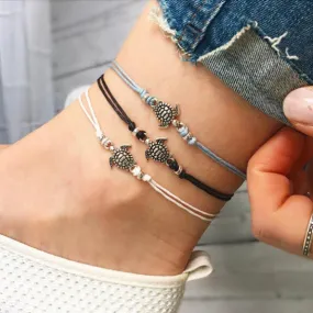 Turtle Beach Foot Chain Anklets
