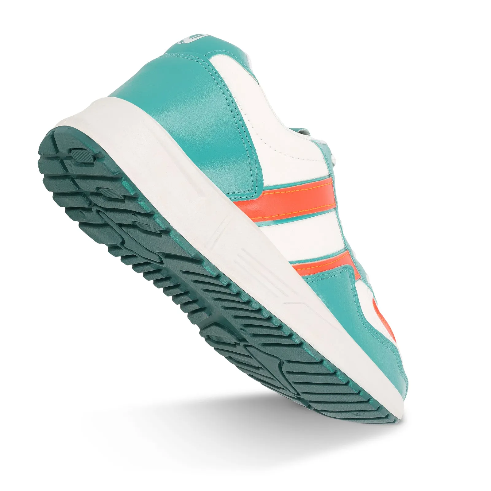 Walkaroo Mens Casual Shoes - WY3340 White Green