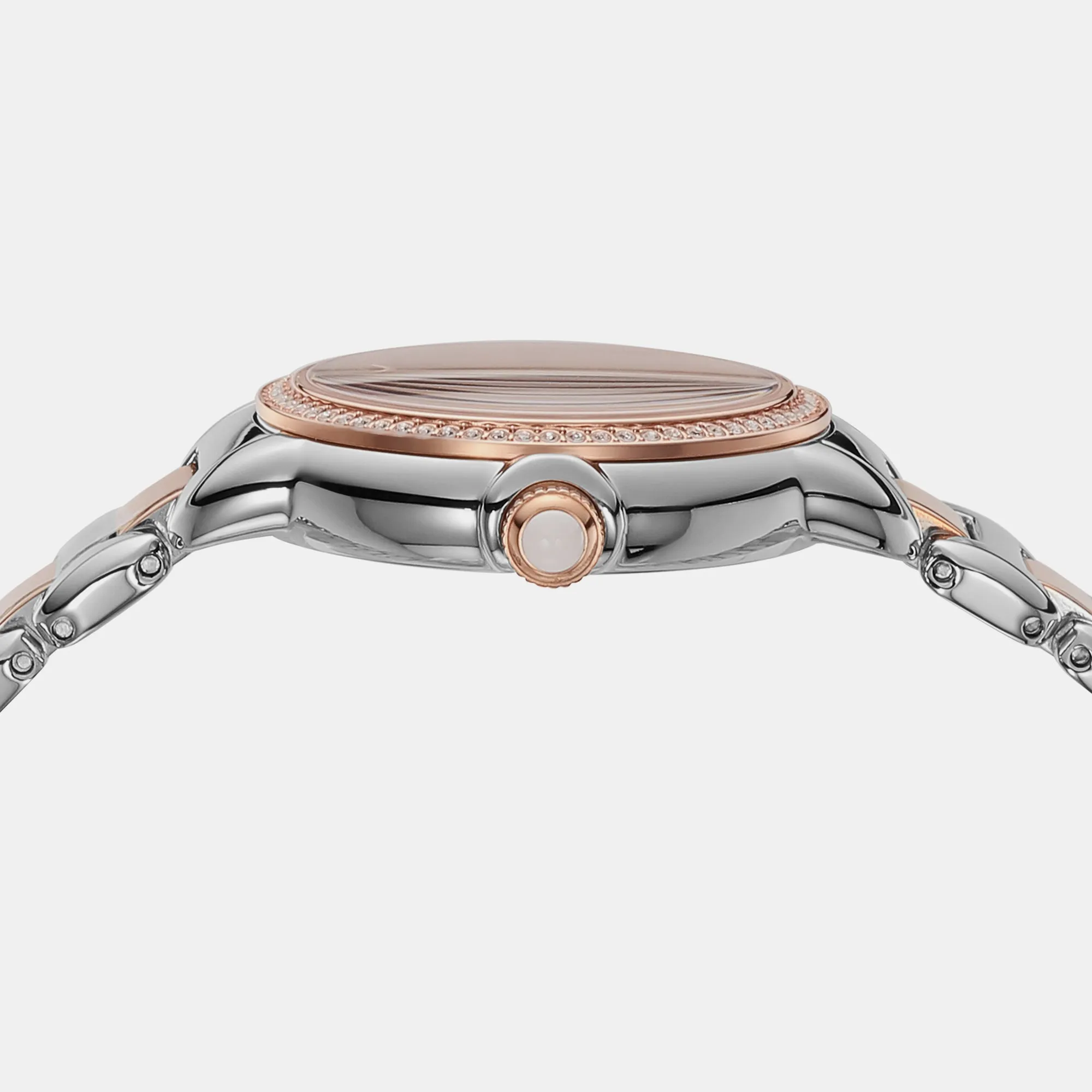 Women's Silver Analog Stainless Steel Watch AR11567