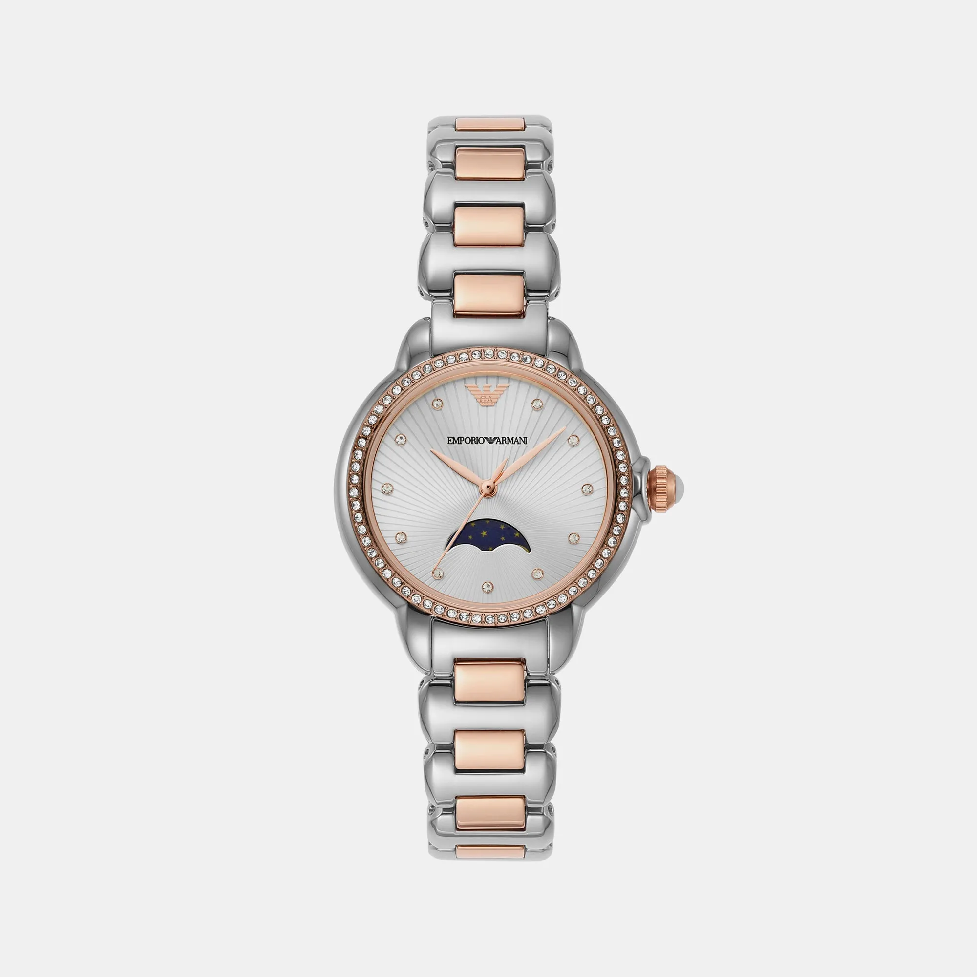Women's Silver Analog Stainless Steel Watch AR11567